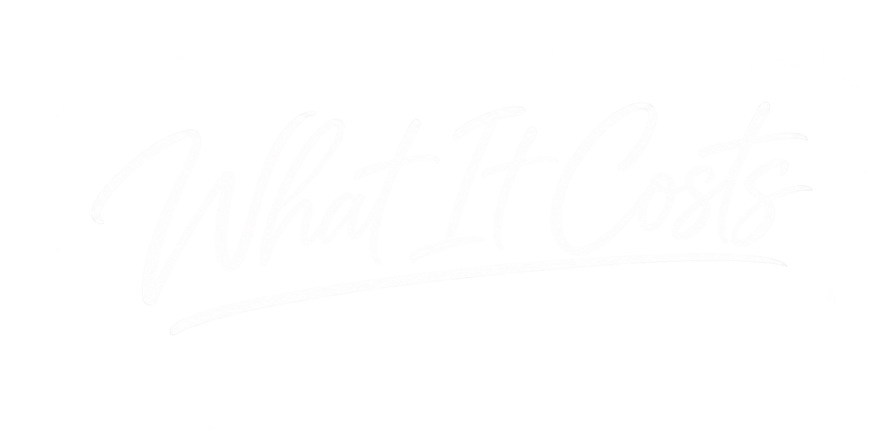 What it costs